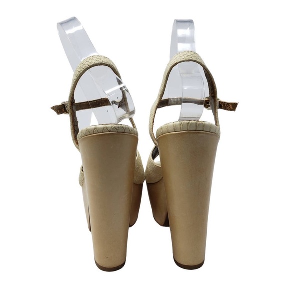 Sam Edelman python high wedges - Picture 3 of 10